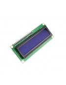 Οθόνη LCD Module  16x2 Ψηφίων με διεπαφή IIC/I2C/TWI/SP​​I - Μπλε