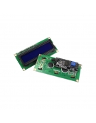 Οθόνη LCD Module  16x2 Ψηφίων με διεπαφή IIC/I2C/TWI/SP​​I - Μπλε