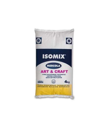 Art & Craft ISOMIX Moulding Plaster 4kg - Mercola