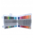 Μαρκαδόροι / Πινέλα Duo Markers 24pcs - Mont Marte