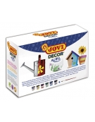 Acrylic paint box 6 jars 55ml assorted colours - Jovi