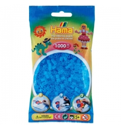 Hama bag of 1000 - Translucent Aqua