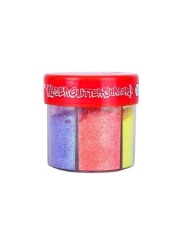 Laser Glitter Shaker 50gm 6 Colours