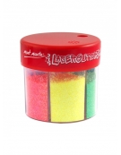 Glitter Σκόνη (powder) 50gr 6 έντονα χρώματα