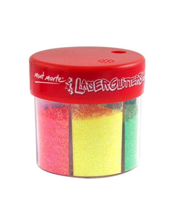 Laser Glitter Shaker 50gm 6 Colours
