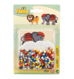 Hama Beads Blister Kit Jungle Animals