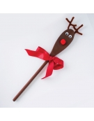 Rudolf on Wooden Spoon