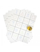 Bee-Bot® and Blue-Bot Blank Grid Mat (set 10pcs)