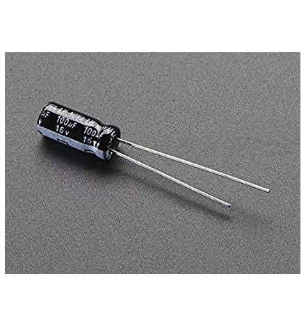 Electrolytic Capacitor 16V 100uF