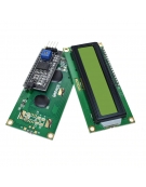 LCD Display Module 16x2 Digits with IIC/I2C/TWI/SP​​I Interface - Green