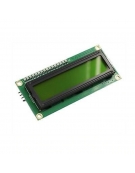 Οθόνη LCD Module  16x2 Ψηφίων με διεπαφή IIC/I2C/TWI/SP​​I - Πράσινη