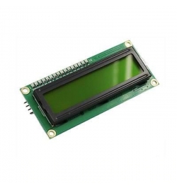 Οθόνη LCD Module  16x2 Ψηφίων με διεπαφή IIC/I2C/TWI/SP​​I - Πράσινη