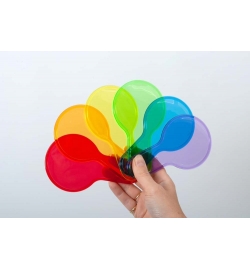 6 Διαφανή Πλαστικά για Μίξη Χρωμάτων 140mm