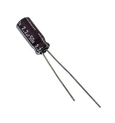 Electrolytic Capacitor 50V 2.2uF