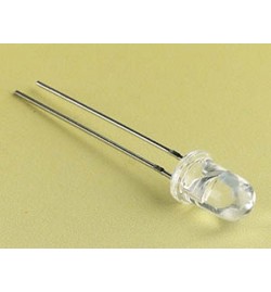Led 5mm Clear - Pink (6000mcd)