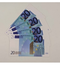 Χαρτονομίσματα 20 Ευρώ σετ 25pcs