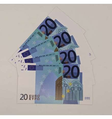 20 Euro Note 25pcs