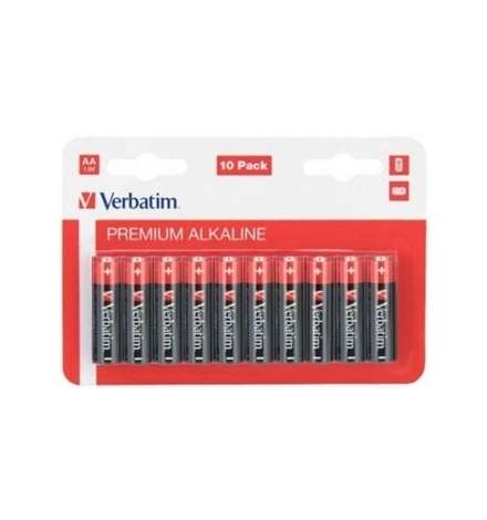 Μπαταρίες Αλκαλικές AA (LR6 1.5V)  10pcs - Verbatim