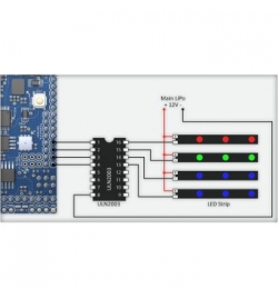 IC ULN2803 Darlington Driver 8-Channel