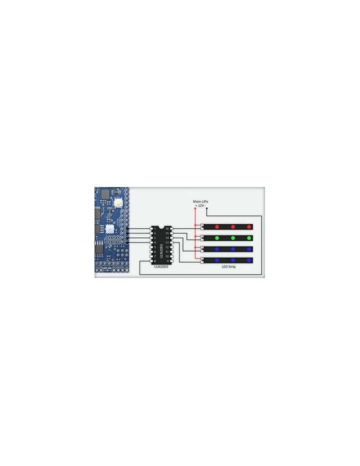 IC ULN2803 Darlington Driver 8-Channel