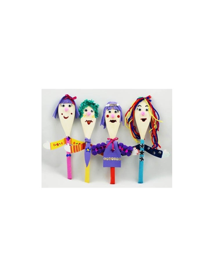 Wooden Spoon Set 30cm 3pcs