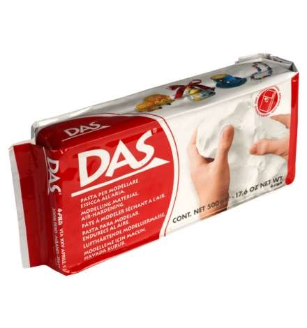 Air Drying Modelling Clay 500gr White - DAS