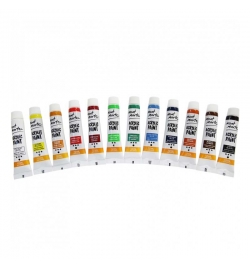 Paints Acrylic Colour Set 12pcs x 12ml - Mont Marte