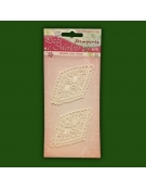 Crafting Lace Rhombus 8cm 2pcs