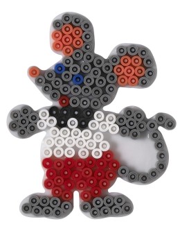 Βάση Hama Beads μικρή - Ποντίκι