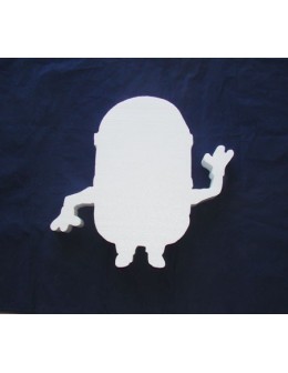 Πολυστερίνη Minion Φλατ 15x16x2cm