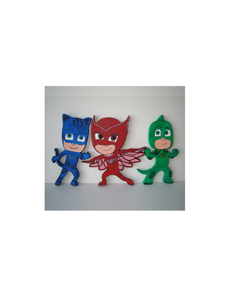 Πολυστερίνη " PJ MASKS - Gekko" Φλατ 15x10x2cm