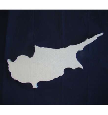 "Κύπρος" από πολυστερίνη φλατ 15x7x2cm