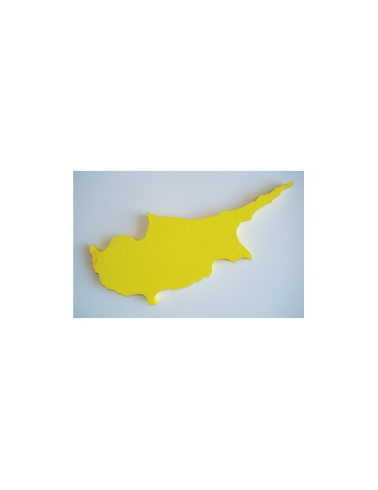 "Κύπρος" από πολυστερίνη φλατ 15x7x2cm