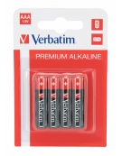 Μπαταρίες Αλκαλικές AAA (LR03 1.5V)  4pcs - Verbatim