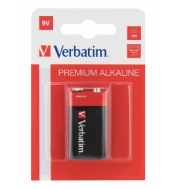 Alkaline Battery 9V 6LR61 - Verbatim