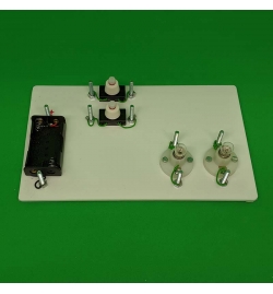 Circuit with 2 switches and 2 lamps