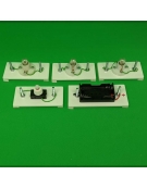 Set of 5 components on separate bases