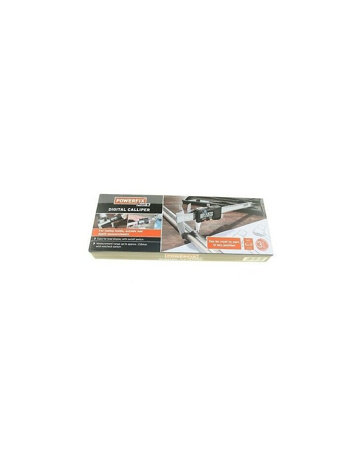Παχύμετρο 0-150mm ηλεκτρονικό Powerfix
