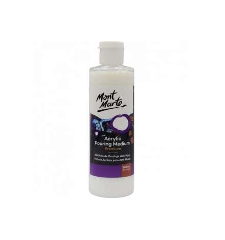 Premium Acrylic Pouring Medium 240ml - Mont Marte