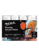 Pouring Acrylic Paint Set 60ml 4pcs - Symphony- Mont Marte