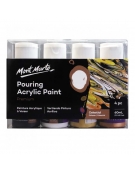 Pouring Acrylic Paint Set 60ml 4pcs - Celestial - Mont Marte