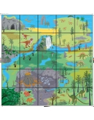 Bee-Bot® and Blue-Bot Dinosaur Mat