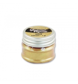 Glamour powder pigment Gold 7gr - Stamperia