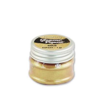 Glamour powder pigment Gold 7gr - Stamperia