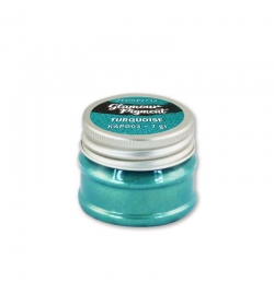 Glamour powder pigment Τιρκουάζ 7gr - Stamperia