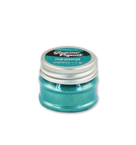 Glamour powder pigment Turquoise 7gr - Stamperia