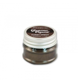 Glamour powder pigment Burnt Umber 7gr - Stamperia