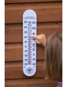 Thermometer Wall Plastic 38cm