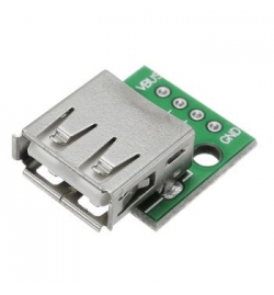 USB 2.0 Type A Female Breakout Board