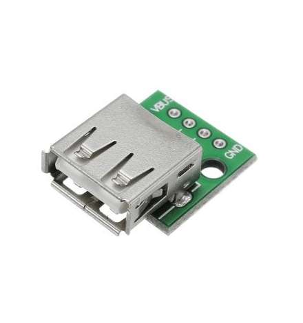 USB 2.0 Type A Female Breakout Board